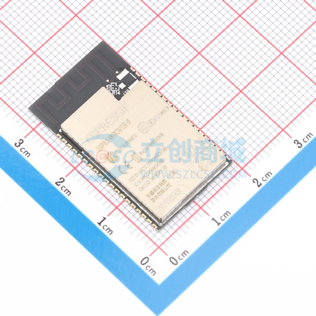 Smart Home Module Iot - 3 pezzi ESP32-WROVER-B-N8R8 SMD 31.4x18mm ESP32-DOWD