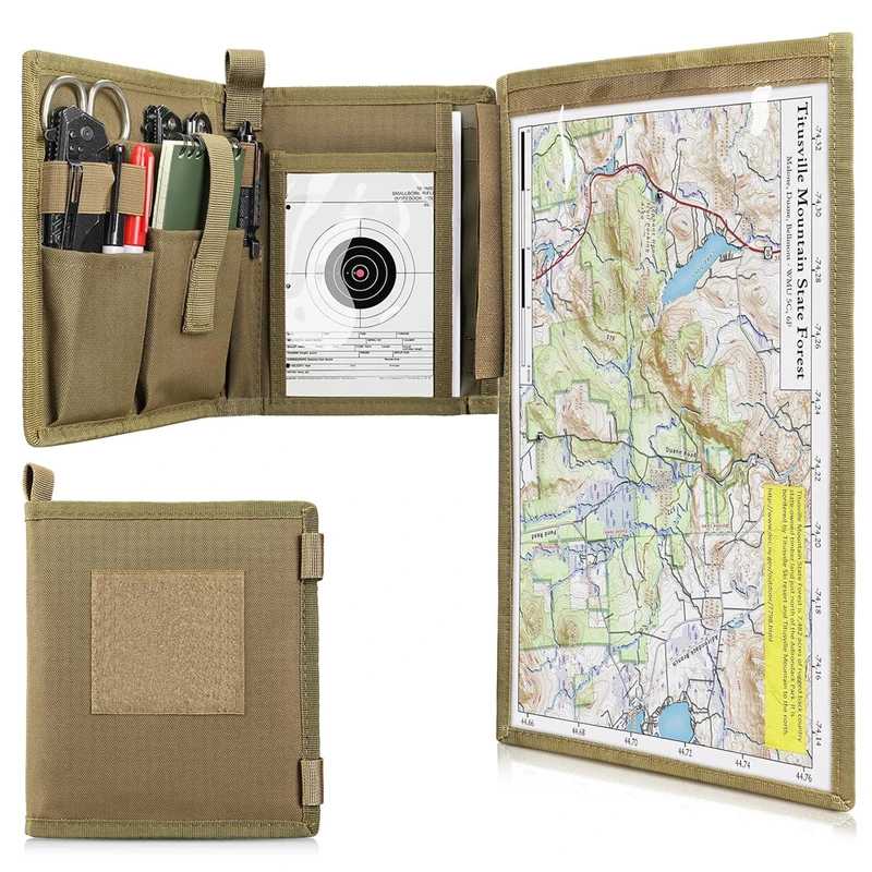 Tasmota - Borsa Tattica Porta Mappa, Custodia Pieghevole