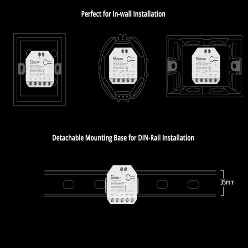 Sonoff - 1-8 pz. Smart Switch SONOFF DUAL