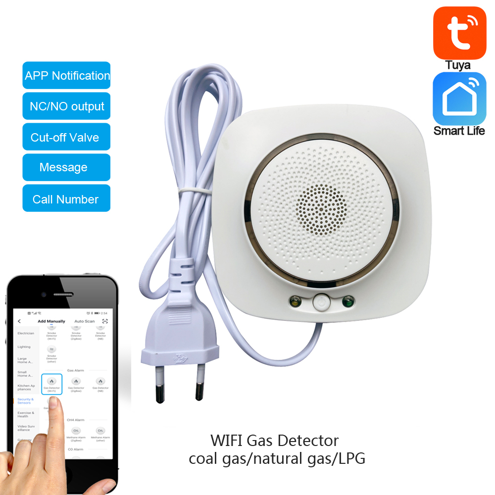 Smart Relay Tuya - 90-220Vac Spina UE WIFI Rilevatore di