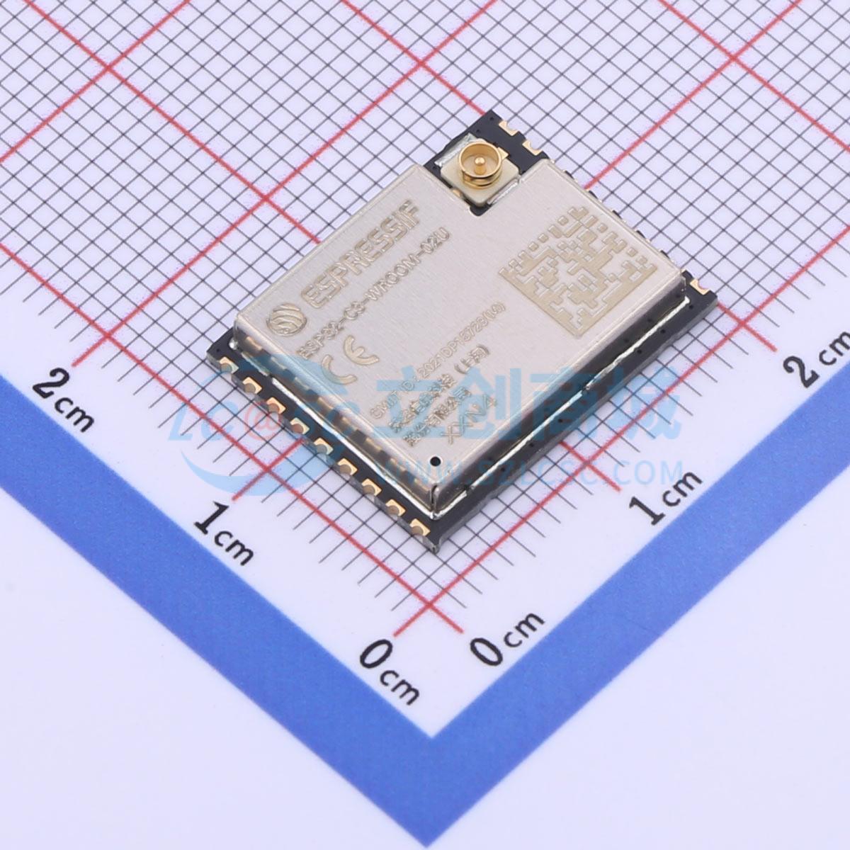Smart Home Module Iot - 5 pezzi ESP32-C3-WROOM-02U-N4 SMD-19P ESP32-C3 Bluetooth5.0