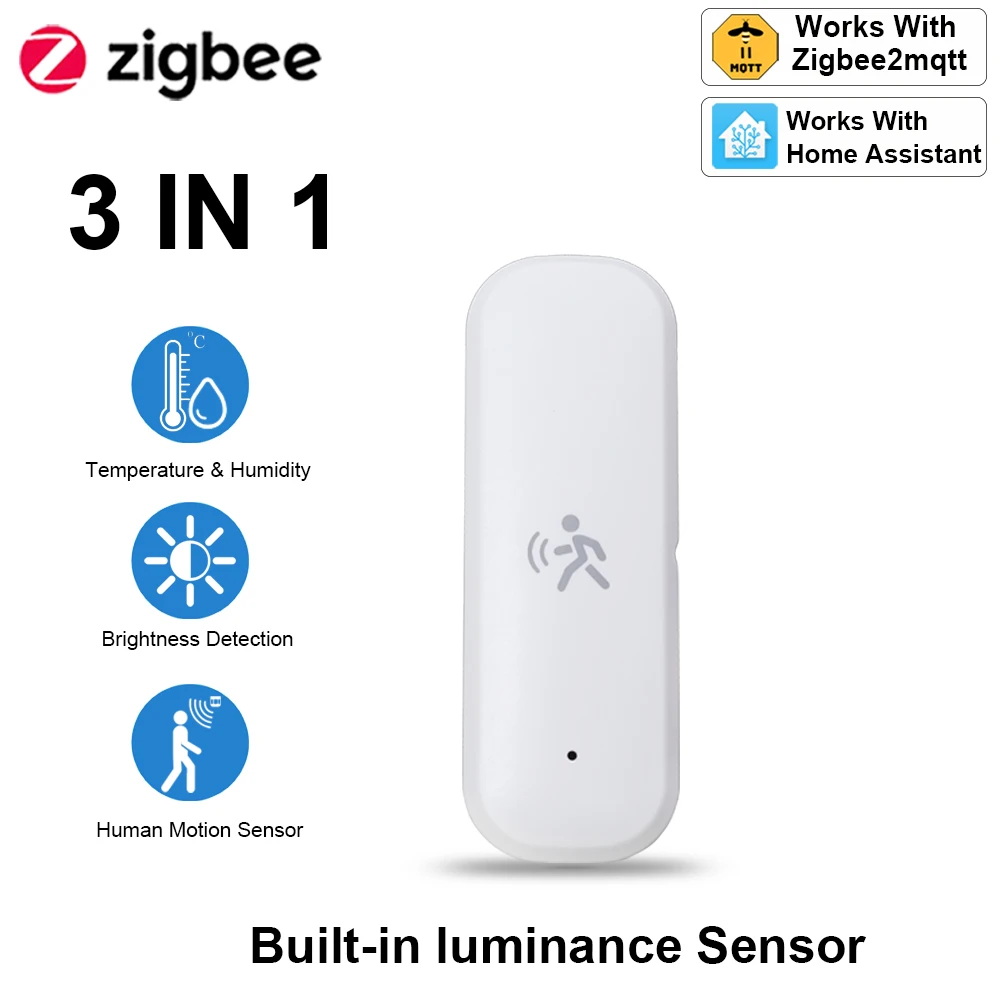 Home Assistant Tuya - Rilevatore di sensori di movimento ZigBee