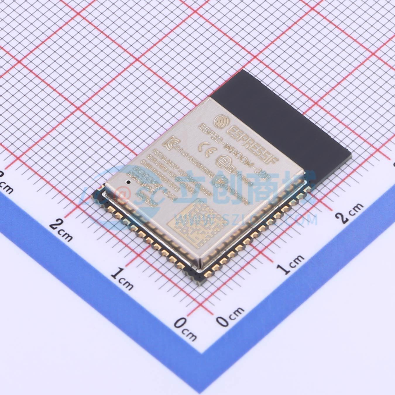 Smart Home Module Iot - 4 pezzi ESP32-WROOM-32E-H4 SMD 25,5x18mm ESP32-DOWD-V3