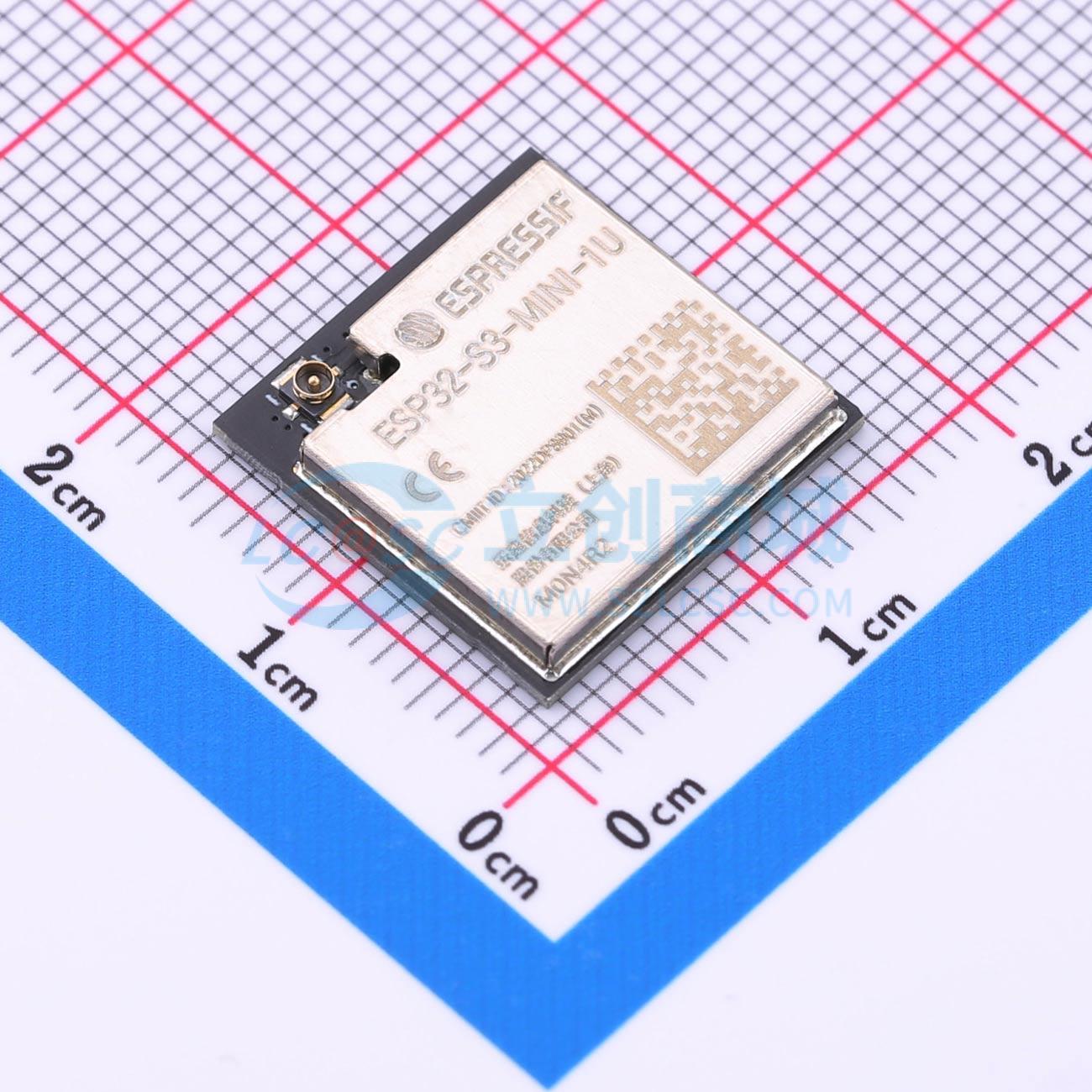 Smart Home Module Iot - 3 pz ESP32-S3-MINI-1U-N4R2 SMD 15.4x15.4mm ESP32-S3FH4R2