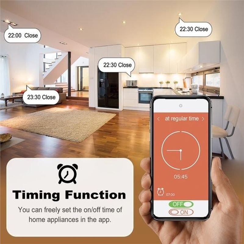 Smart Relay Tuya - [NEWA76K!】 Modulo Interruttore Relè Zigbee 85-250V