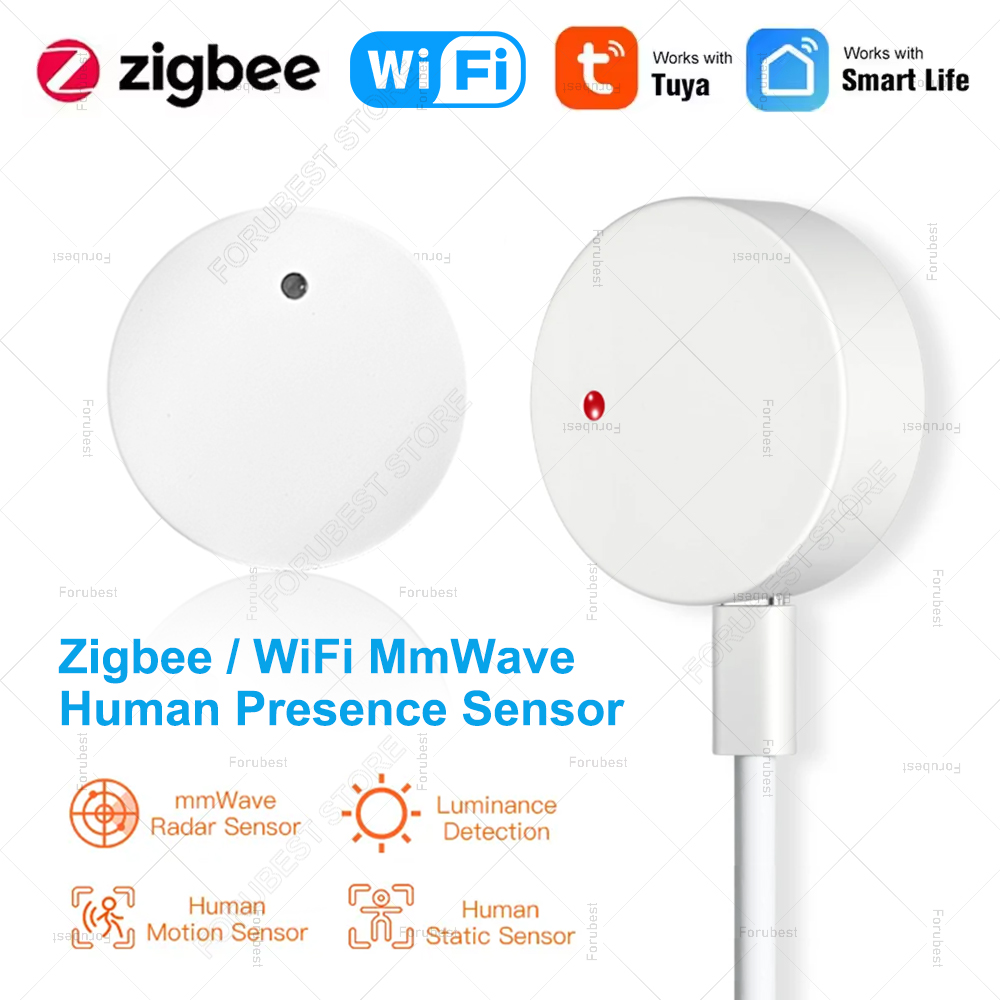 Home Assistant Tuya - ZigBee Wifi MmWave Presenza Umana Sensore