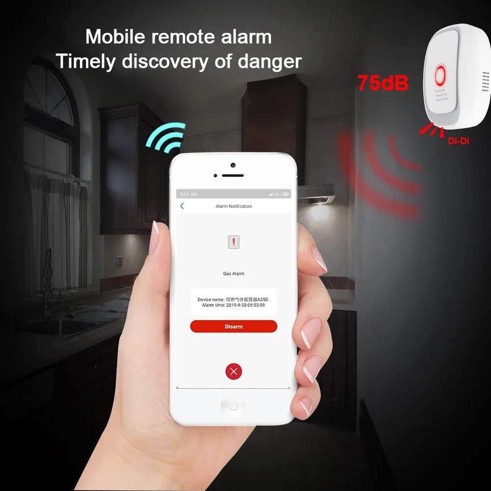 Sensore di Gas Combustibile HE - Tuya Smart recensione e prezzo