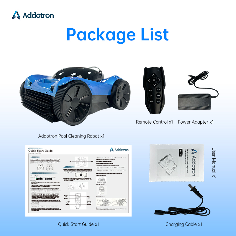 Addotron Robot Pulitore Piscin - Tuya Smart recensione e prezzo