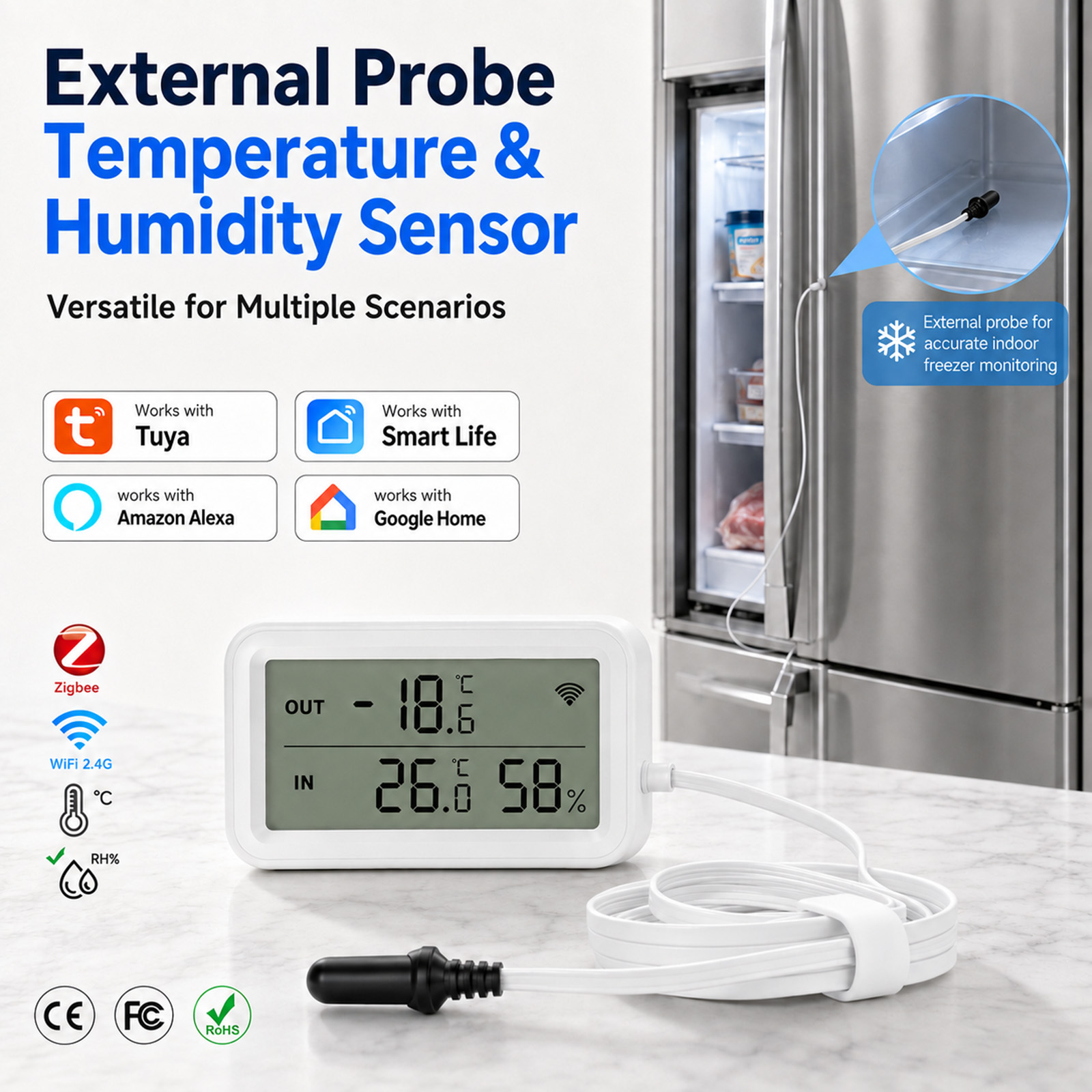 Sonda esterna impermeabile per - Tuya Smart recensione e prezzo