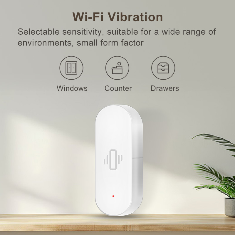 Sensore di vibrazione WiFi Tuy - Home Assistant Tuya recensione e prezzo