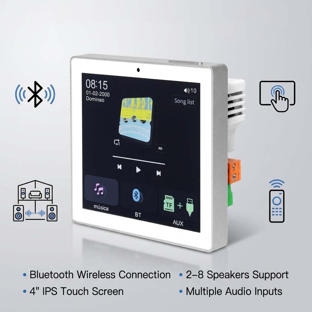 Amplificatore da Parete Blueto - Tuya 4 Channel recensione e prezzo
