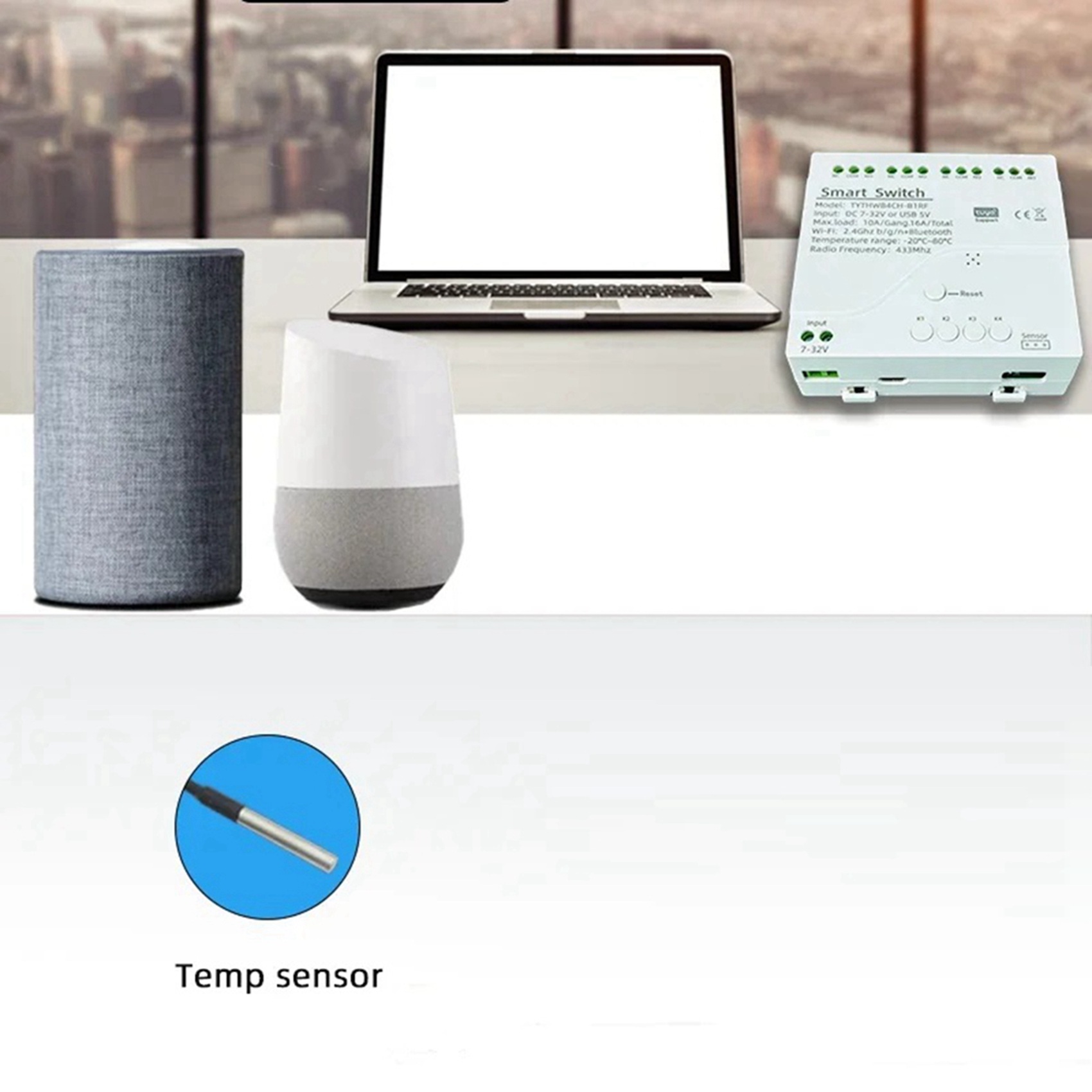 B44C 2X Tuya Wifi DC 7-32V Int - Tuya 4 Channel recensione e prezzo