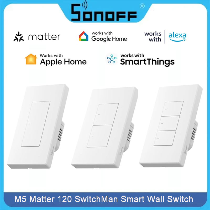 SONOFF M5 Matter Smart Wall Sw - Sonoff recensione e prezzo