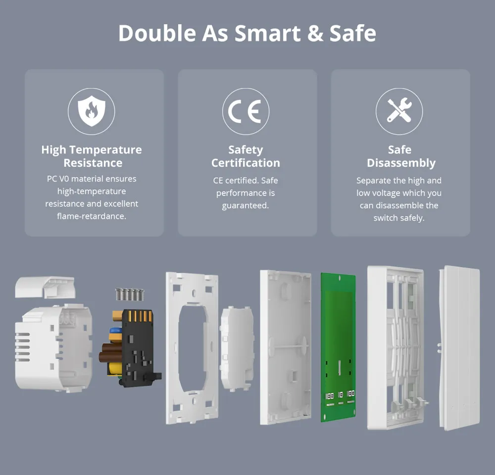 SONOFF M5 Matter Smart Wall Sw - Sonoff recensione e prezzo