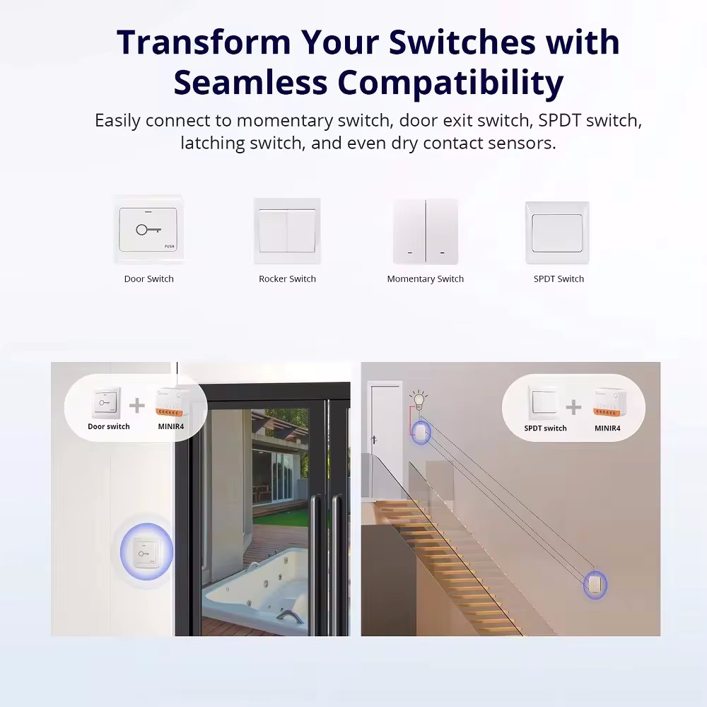 SONOFF Mini R4 Modulo interrut - Sonoff Mini R4 recensione e prezzo
