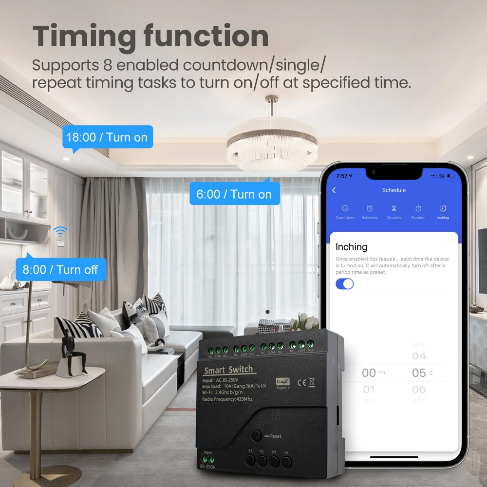 Nuovo Modulo Relè WIFI Smart S - Tuya 4 Channel recensione e prezzo
