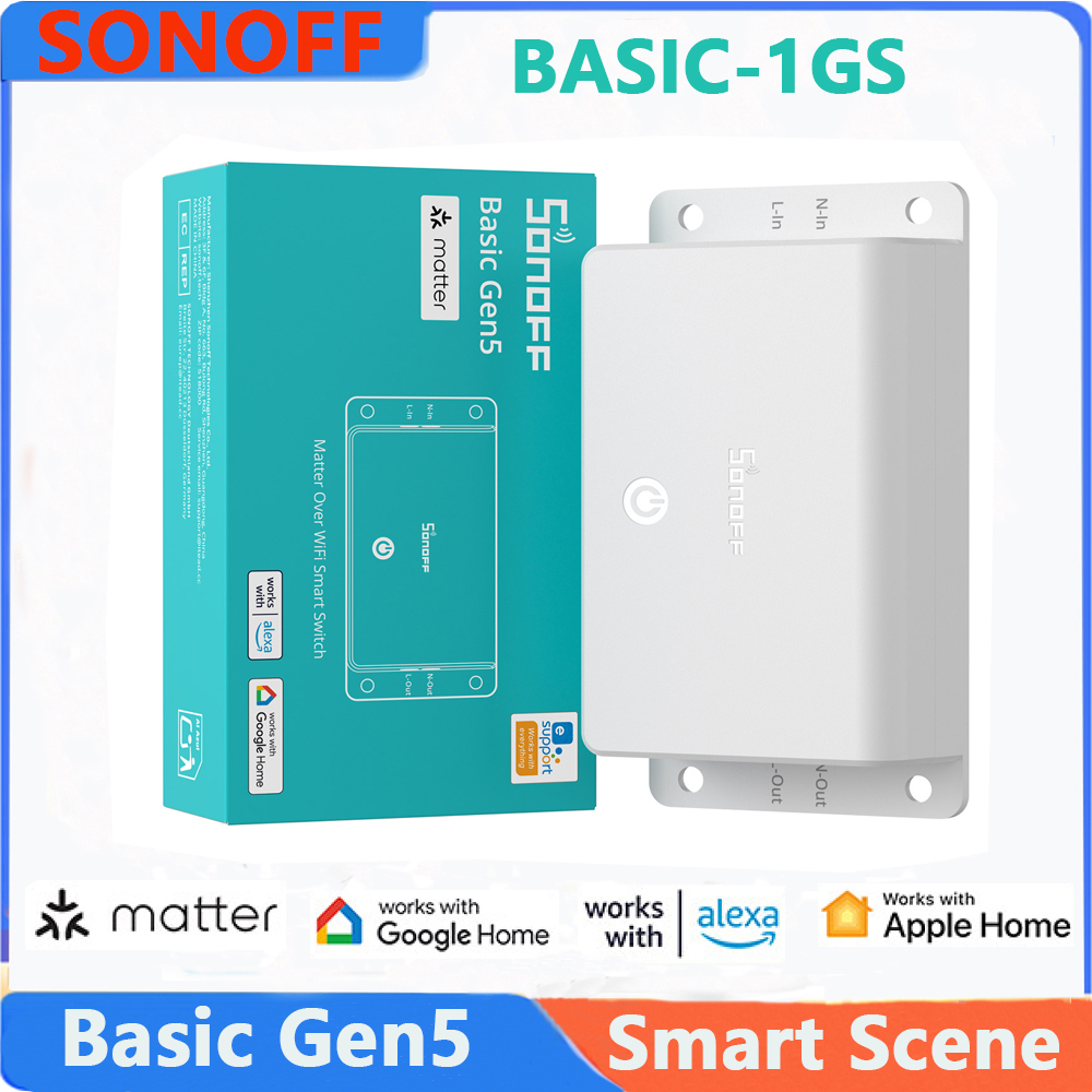 SONOFF Basic Gen5 (BASIC-1GS)  - Sonoff Basic recensione e prezzo