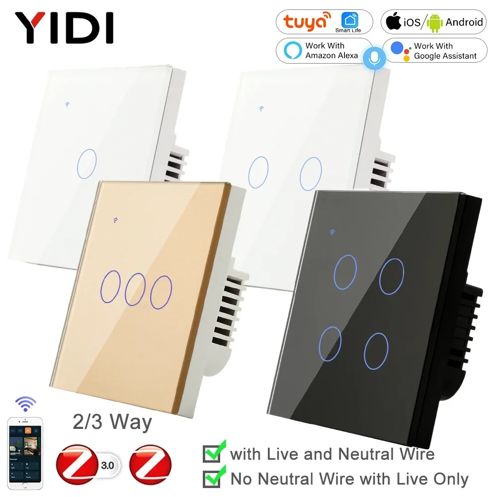 ZigBee 1 2 3 4 Gang senza neut - Tuya 4 Channel recensione e prezzo