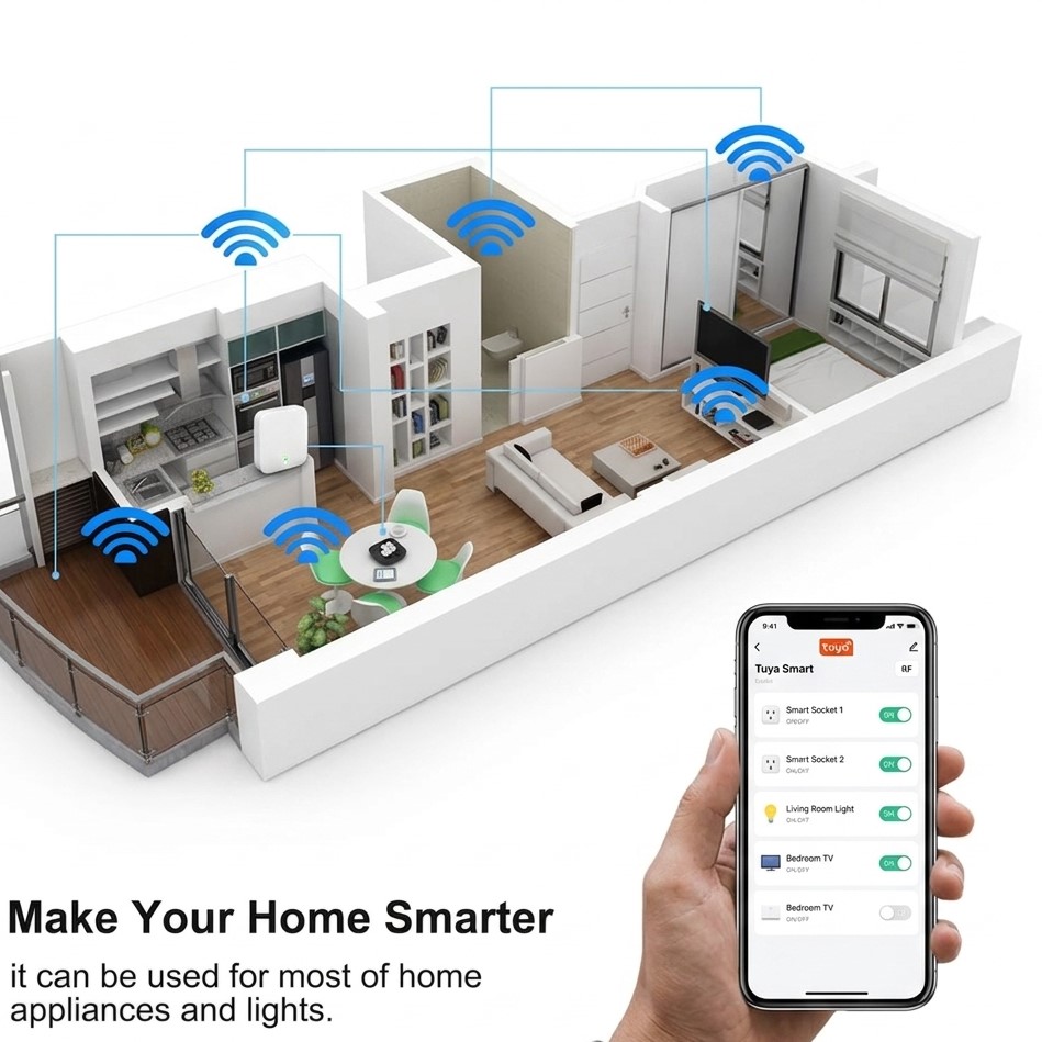 Scheda Relè Intelligente a 1/4 - Tuya 4 Channel recensione e prezzo