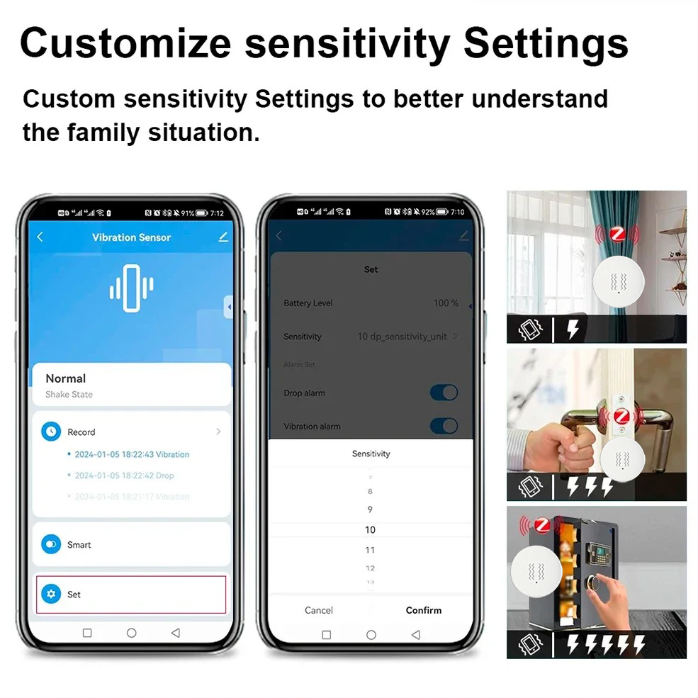 Sensore di Vibrazione e Inclin - Home Assistant Tuya recensione e prezzo