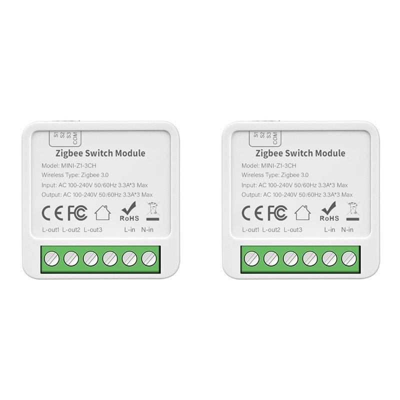 ABGR-2X Tuya Zigbee 3 CH FAI D - Smart Relay Tuya recensione e prezzo