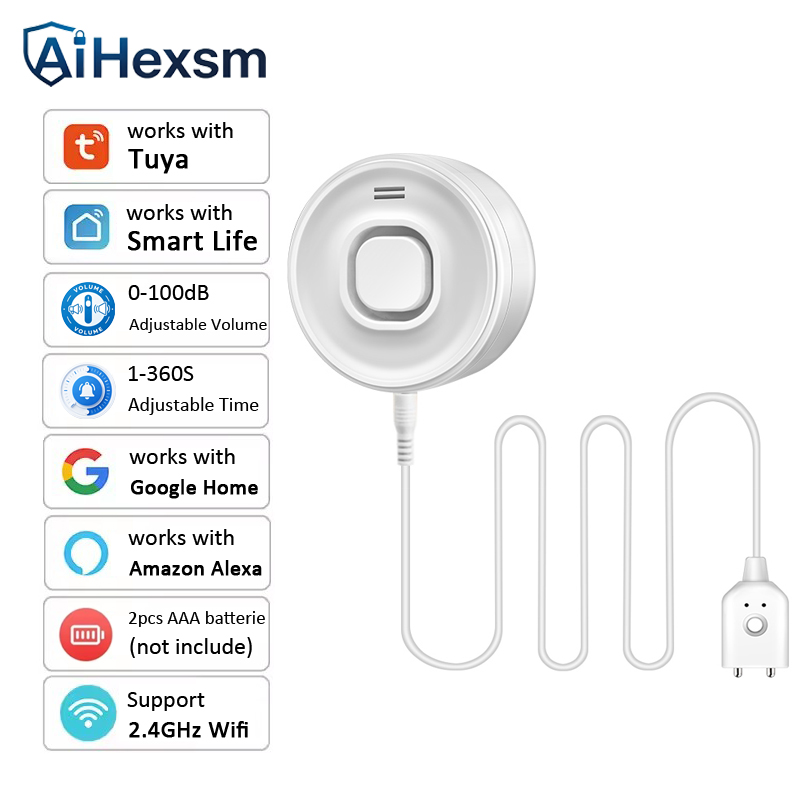 Sensore di Perdite d'Acqua 100 - Home Assistant Tuya recensione e prezzo