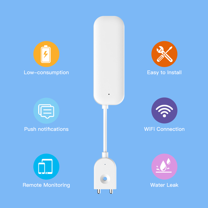Tuya WiFi ZigBee Sensore acqua - Home Assistant Tuya recensione e prezzo