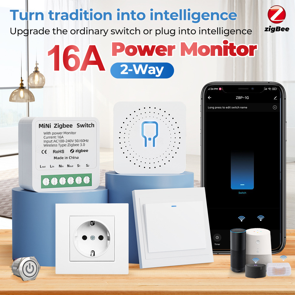 Tuya WiFi Zigbee Smart Switch  - Sonoff Basic recensione e prezzo