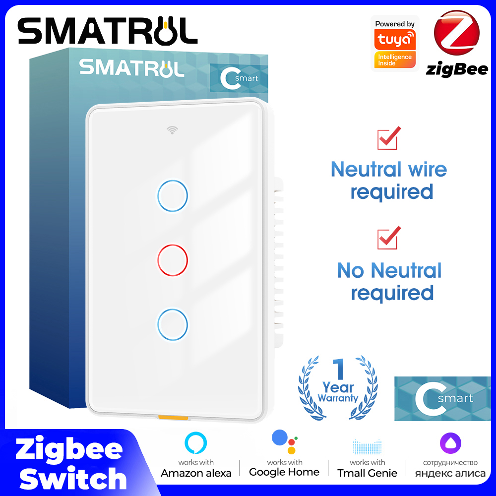 Tuya Zigbee Smart Light Touch  - Smart Relay Tuya recensione e prezzo