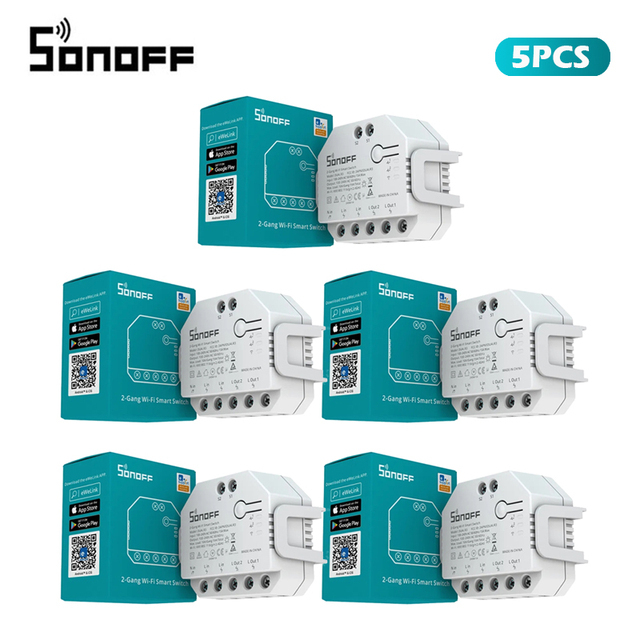 SONOFF DUAL R3 2 Gang Modulo R - Sonoff recensione e prezzo