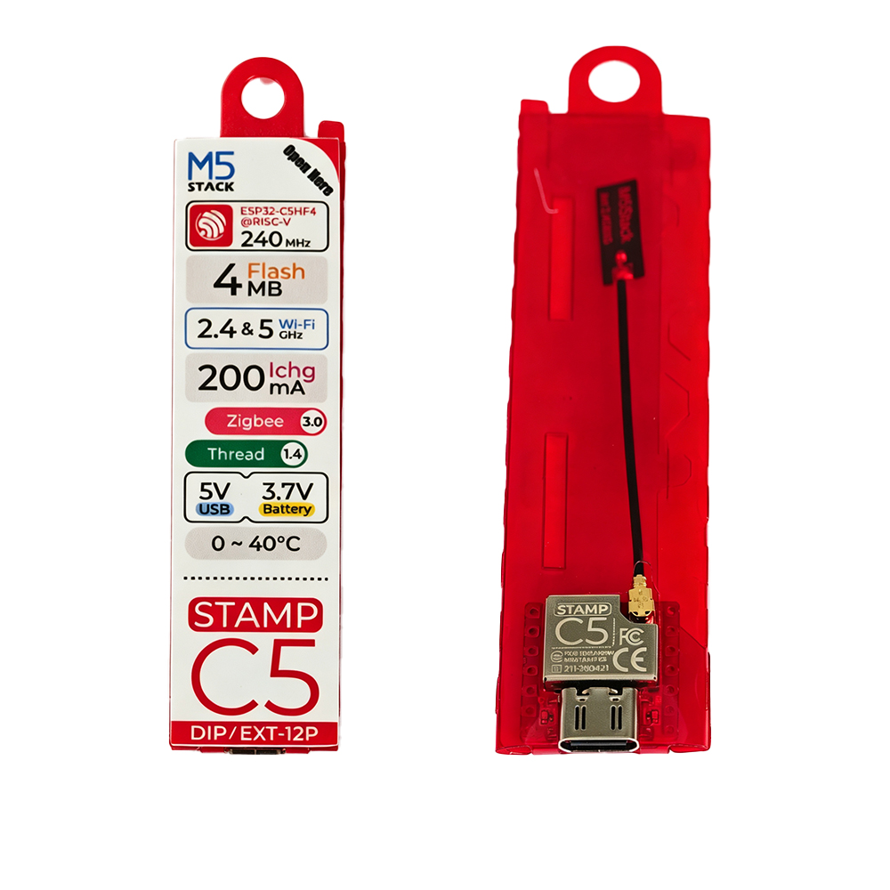 M5Stack Stamp‑C5 DIP ESP32‑C5H - Smart Home Module Iot recensione e prezzo