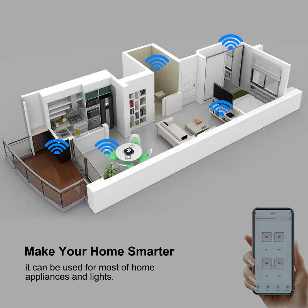 Modulo Relè Smart Switch 4CH p - Tuya 4 Channel recensione e prezzo