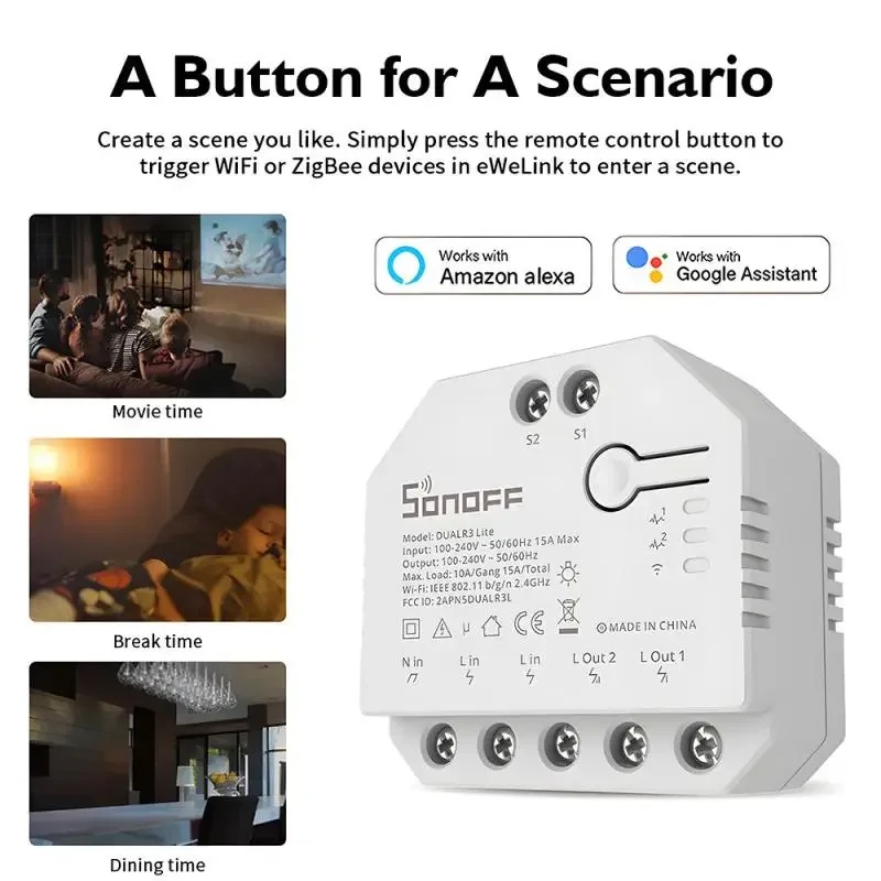Sonoff Dual R3 Sonoff Dualr3 I - Sonoff recensione e prezzo