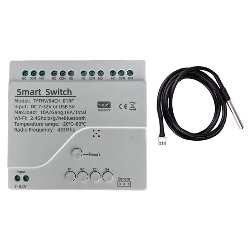 Interruttore Intelligente WiFi - Tuya 4 Channel recensione e prezzo